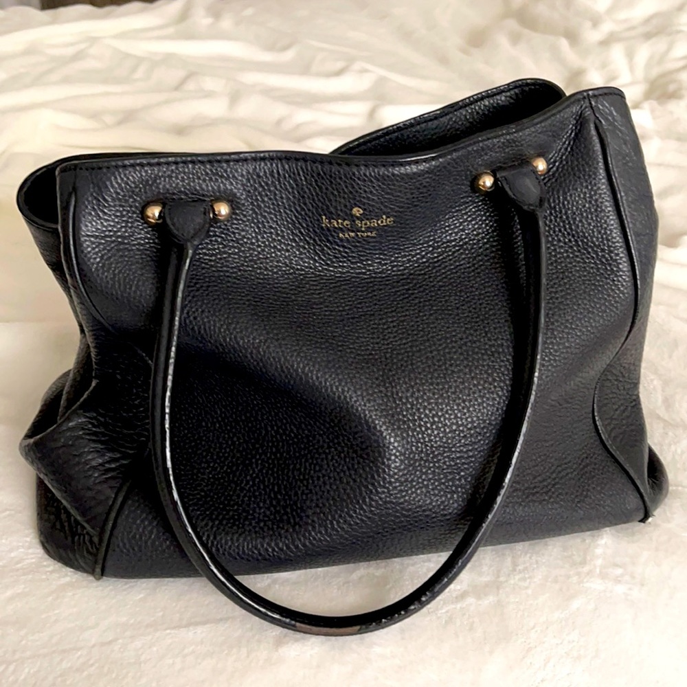 Black bag. Kate Spade. Great condition pockets inside